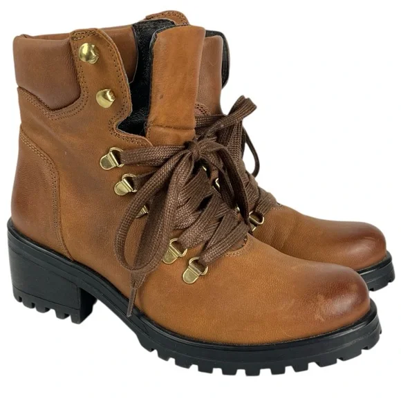 HOT Biker Boots Steve Madden Galway Black Leather Boots Steve